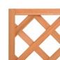 vidaXL Pflanzkübel mit Spalier Braun Massivholz Tanne vidaXL Pflanzkübel mit Spalier Braun Massivholz Tanne