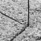 vidaXL Shaggy-Teppich PAMPLONA Hochflor Modern Grau 80x150 cm vidaXL Shaggy-Teppich PAMPLONA Hochflor Modern Grau 80x150 cm