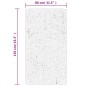 vidaXL Shaggy-Teppich PAMPLONA Hochflor Modern Grau 80x150 cm vidaXL Shaggy-Teppich PAMPLONA Hochflor Modern Grau 80x150 cm