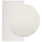 vidaXL Teppich IZA Kurzflor Skandinavischer Look Creme 80x150 cm vidaXL Teppich IZA Kurzflor Skandinavischer Look Creme 80x150 cm