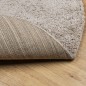 vidaXL Shaggy-Teppich PAMPLONA Hochflor Modern Beige Ø 240 cm vidaXL Shaggy-Teppich PAMPLONA Hochflor Modern Beige Ø 240 cm