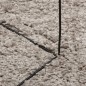 vidaXL Shaggy-Teppich PAMPLONA Hochflor Modern Beige Ø 240 cm vidaXL Shaggy-Teppich PAMPLONA Hochflor Modern Beige Ø 240 cm