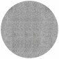 vidaXL Shaggy-Teppich PAMPLONA Hochflor Modern Grau Ø 240 cm vidaXL Shaggy-Teppich PAMPLONA Hochflor Modern Grau Ø 240 cm