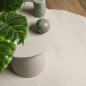 vidaXL Teppich IZA Kurzflor Skandinavischer Look Creme Ø 100 cm vidaXL Teppich IZA Kurzflor Skandinavischer Look Creme Ø 100 cm