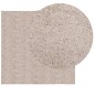 vidaXL Shaggy-Teppich PAMPLONA Hochflor Modern Beige 240x240 cm vidaXL Shaggy-Teppich PAMPLONA Hochflor Modern Beige 240x240 cm