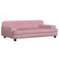 vidaXL Kindersofa Rosa 90x53x30 cm Samt vidaXL Kindersofa Rosa 90x53x30 cm Samt