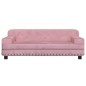 vidaXL Kindersofa Rosa 90x53x30 cm Samt vidaXL Kindersofa Rosa 90x53x30 cm Samt