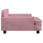 vidaXL Kindersofa Rosa 90x53x30 cm Samt vidaXL Kindersofa Rosa 90x53x30 cm Samt