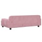 vidaXL Kindersofa Rosa 90x53x30 cm Samt vidaXL Kindersofa Rosa 90x53x30 cm Samt