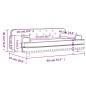 vidaXL Kindersofa Rosa 90x53x30 cm Samt vidaXL Kindersofa Rosa 90x53x30 cm Samt