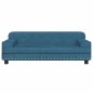 vidaXL Hundebett Blau 90x53x30 cm Samt vidaXL Hundebett Blau 90x53x30 cm Samt
