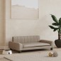 vidaXL Hundebett Cappuccino-Braun 90x53x30 cm Kunstleder vidaXL Hundebett Cappuccino-Braun 90x53x30 cm Kunstleder