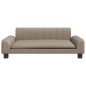 vidaXL Hundebett Cappuccino-Braun 90x53x30 cm Kunstleder vidaXL Hundebett Cappuccino-Braun 90x53x30 cm Kunstleder