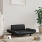 vidaXL Hundebett Schwarz 70x45x28 cm Kunstleder vidaXL Hundebett Schwarz 70x45x28 cm Kunstleder