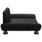 vidaXL Hundebett Schwarz 70x45x28 cm Kunstleder vidaXL Hundebett Schwarz 70x45x28 cm Kunstleder