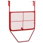 vidaXL Balkontisch Rot 60x40 cm Stahl vidaXL Balkontisch Rot 60x40 cm Stahl