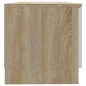 vidaXL TV-Schränke 2 Stk. Weiß/Sonoma-Eiche 80x35x36,5cm Holzwerkstoff vidaXL TV-Schränke 2 Stk. Weiß/Sonoma-Eiche 80x35x36,5cm Holzwerkstoff