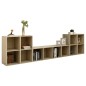 vidaXL 5-tlg. TV-Schrank-Set Sonoma-Eiche Holzwerkstoff vidaXL 5-tlg. TV-Schrank-Set Sonoma-Eiche Holzwerkstoff
