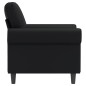 vidaXL Sessel Schwarz 60 cm Kunstleder vidaXL Sessel Schwarz 60 cm Kunstleder