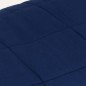 vidaXL Gewichtsdecke Blau 137x200 cm 10 kg Stoff vidaXL Gewichtsdecke Blau 137x200 cm 10 kg Stoff