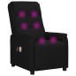 vidaXL Massagesessel Elektrisch Schwarz Kunstleder vidaXL Massagesessel Elektrisch Schwarz Kunstleder