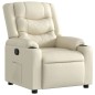 vidaXL Relaxsessel Creme Kunstleder vidaXL Relaxsessel Creme Kunstleder