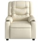 vidaXL Relaxsessel Creme Kunstleder vidaXL Relaxsessel Creme Kunstleder