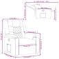 vidaXL Relaxsessel Creme Kunstleder vidaXL Relaxsessel Creme Kunstleder
