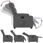 vidaXL Relaxsessel Grau Kunstleder vidaXL Relaxsessel Grau Kunstleder