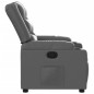 vidaXL Relaxsessel Grau Kunstleder vidaXL Relaxsessel Grau Kunstleder