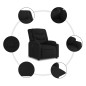 vidaXL Relaxsessel Schwarz Stoff vidaXL Relaxsessel Schwarz Stoff