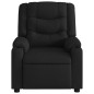 vidaXL Relaxsessel Schwarz Stoff vidaXL Relaxsessel Schwarz Stoff