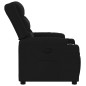vidaXL Relaxsessel Schwarz Stoff vidaXL Relaxsessel Schwarz Stoff