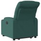 vidaXL Relaxsessel mit Aufstehhilfe Dunkelgrün Stoff vidaXL Relaxsessel mit Aufstehhilfe Dunkelgrün Stoff