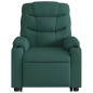 vidaXL Relaxsessel mit Aufstehhilfe Dunkelgrün Stoff vidaXL Relaxsessel mit Aufstehhilfe Dunkelgrün Stoff