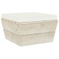 vidaXL Garten-Paletten-Hocker mit Kissen Imprägniertes Fichtenholz vidaXL Garten-Paletten-Hocker mit Kissen Imprägniertes Fichtenholz