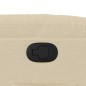 vidaXL Relaxsessel mit Aufstehhilfe Creme Stoff vidaXL Relaxsessel mit Aufstehhilfe Creme Stoff
