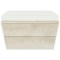 vidaXL Garten-Paletten-Hocker mit Kissen Imprägniertes Fichtenholz vidaXL Garten-Paletten-Hocker mit Kissen Imprägniertes Fichtenholz