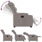 vidaXL Relaxsessel mit Aufstehhilfe Elektrisch Taupe Stoff vidaXL Relaxsessel mit Aufstehhilfe Elektrisch Taupe Stoff