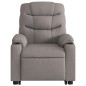 vidaXL Relaxsessel mit Aufstehhilfe Elektrisch Taupe Stoff vidaXL Relaxsessel mit Aufstehhilfe Elektrisch Taupe Stoff