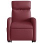 vidaXL Relaxsessel mit Aufstehhilfe Weinrot Stoff vidaXL Relaxsessel mit Aufstehhilfe Weinrot Stoff