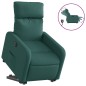 vidaXL Relaxsessel mit Aufstehhilfe Elektrisch Dunkelgrün Stoff vidaXL Relaxsessel mit Aufstehhilfe Elektrisch Dunkelgrün Stoff