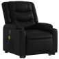 vidaXL Massagesessel mit Aufstehhilfe Schwarz Kunstleder vidaXL Massagesessel mit Aufstehhilfe Schwarz Kunstleder