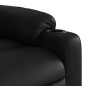 vidaXL Massagesessel mit Aufstehhilfe Schwarz Kunstleder vidaXL Massagesessel mit Aufstehhilfe Schwarz Kunstleder