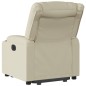 vidaXL Relaxsessel mit Aufstehhilfe Elektrisch Creme Kunstleder vidaXL Relaxsessel mit Aufstehhilfe Elektrisch Creme Kunstleder