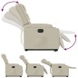 vidaXL Relaxsessel mit Aufstehhilfe Elektrisch Creme Kunstleder vidaXL Relaxsessel mit Aufstehhilfe Elektrisch Creme Kunstleder