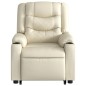 vidaXL Relaxsessel mit Aufstehhilfe Elektrisch Creme Kunstleder vidaXL Relaxsessel mit Aufstehhilfe Elektrisch Creme Kunstleder