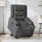 vidaXL Relaxsessel mit Aufstehhilfe Dunkelgrau Stoff vidaXL Relaxsessel mit Aufstehhilfe Dunkelgrau Stoff