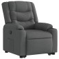 vidaXL Relaxsessel mit Aufstehhilfe Dunkelgrau Stoff vidaXL Relaxsessel mit Aufstehhilfe Dunkelgrau Stoff