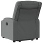 vidaXL Relaxsessel mit Aufstehhilfe Dunkelgrau Stoff vidaXL Relaxsessel mit Aufstehhilfe Dunkelgrau Stoff